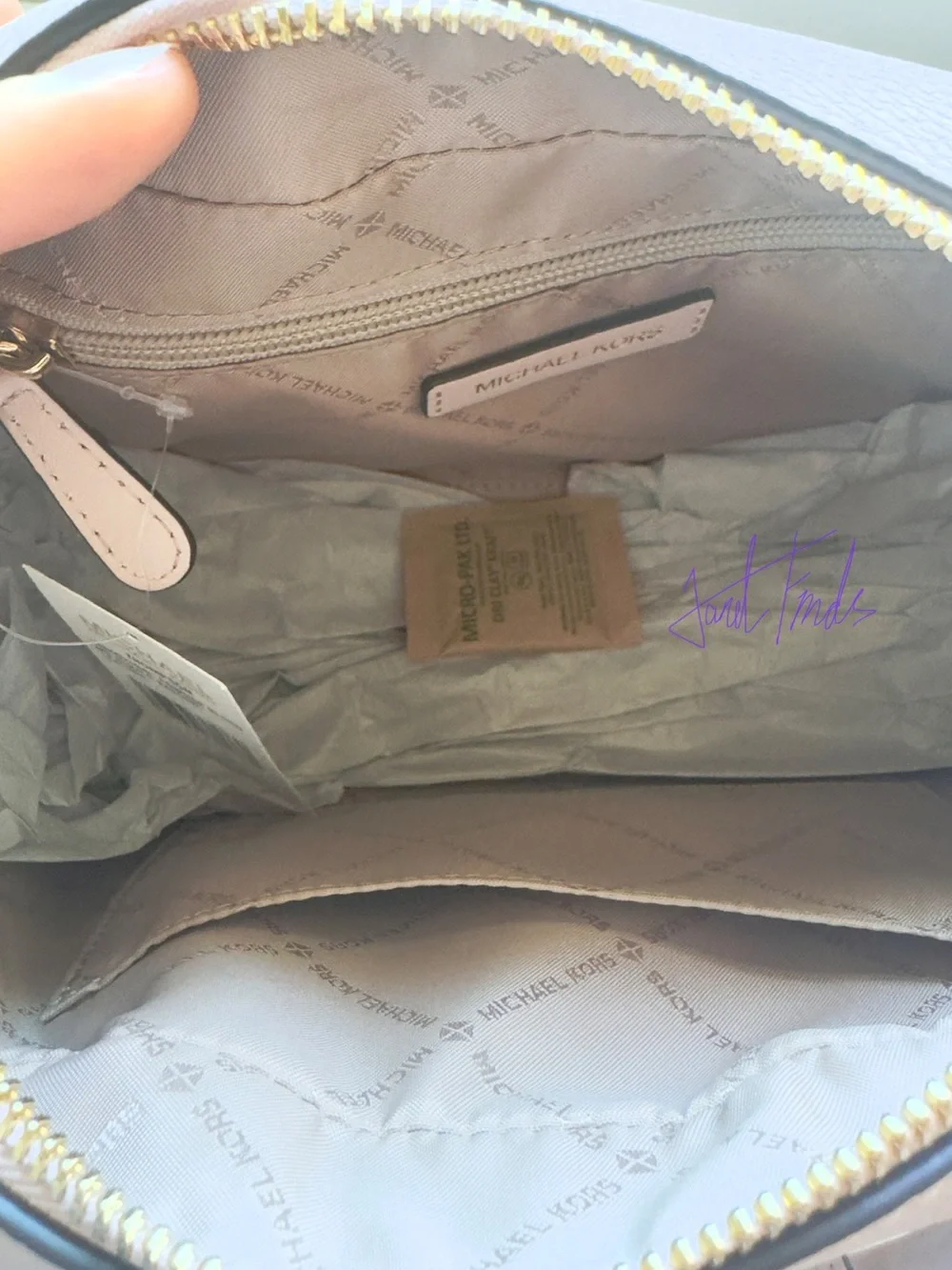 NWT 🌸 Michael Kors Thompson Pebbled Leather Satchel